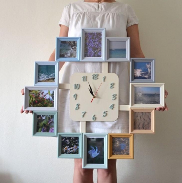 Настенные часы своими руками &mdash; пошаговая инструкция с фото примерами
