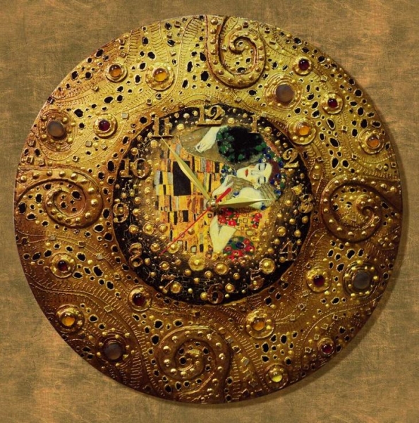 Настенные часы своими руками &mdash; пошаговая инструкция с фото примерами