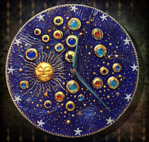 Настенные часы своими руками &mdash; пошаговая инструкция с фото примерами