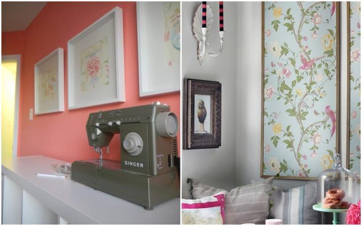 Не спешите выкидывать остатки обоев: оригинальные идеи их применения