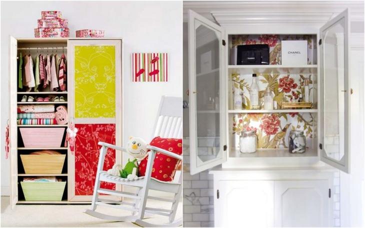 Не спешите выкидывать остатки обоев: оригинальные идеи их применения