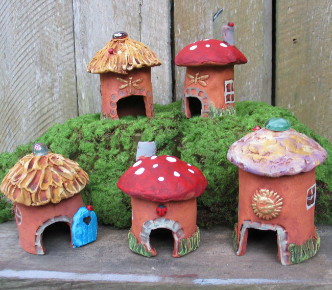 Необычные украшения для сада своими руками