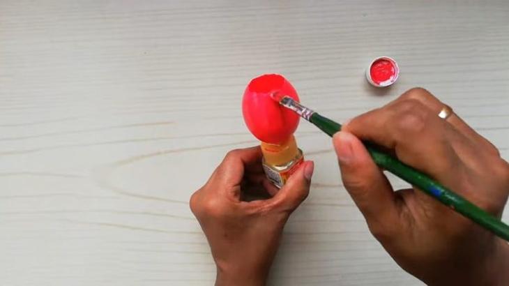 Необычный букет из неожиданного материала