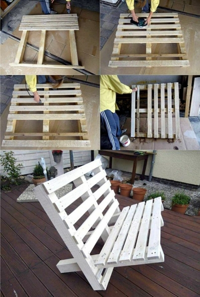 Несколько шикарных идей из деревянных поддонов на даче