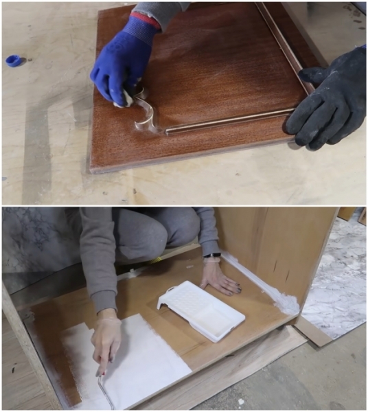 Новая жизнь старого шкафа: бюджетная переделка от изобретательной мастерицы