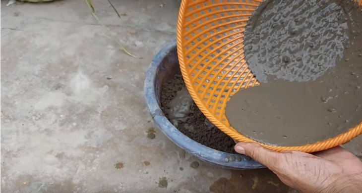 Оригинальная идея использования пластиковой миски