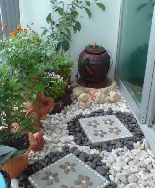 Оригинальный декор из натуральных камней