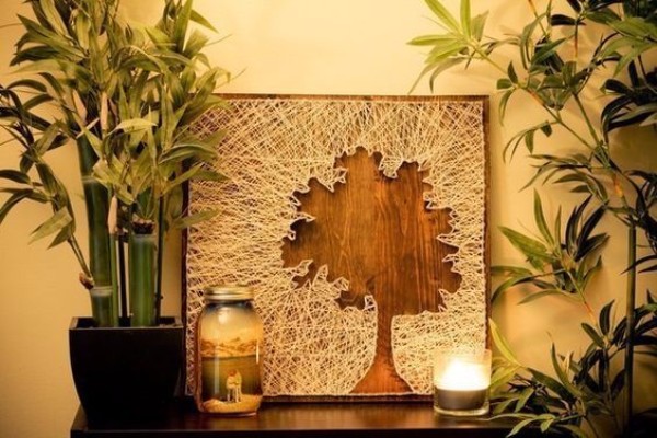 Панно на стену своими руками — делаем шедевры из подручных средств