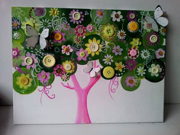 Панно на стену своими руками — делаем шедевры из подручных средств