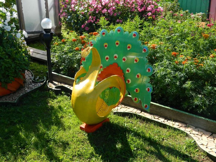 Поделки для сада своими руками — фото с описанием