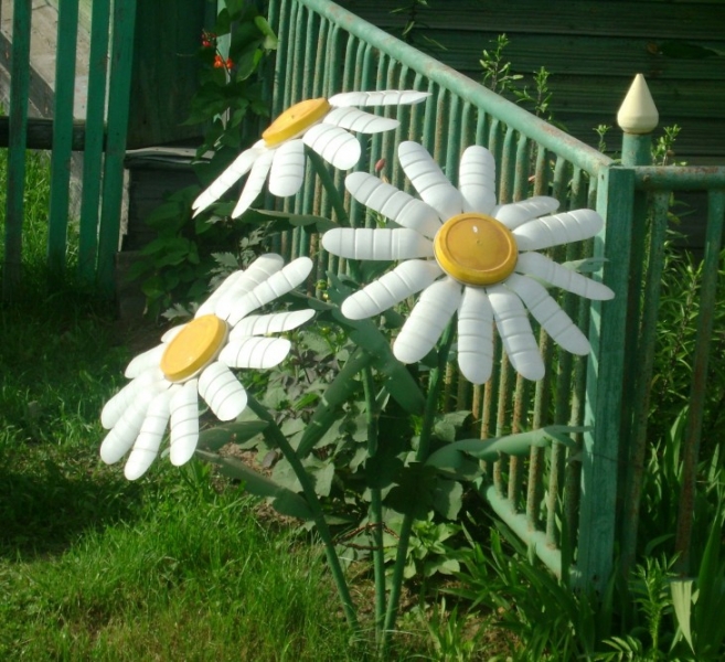 Поделки для сада своими руками — фото с описанием