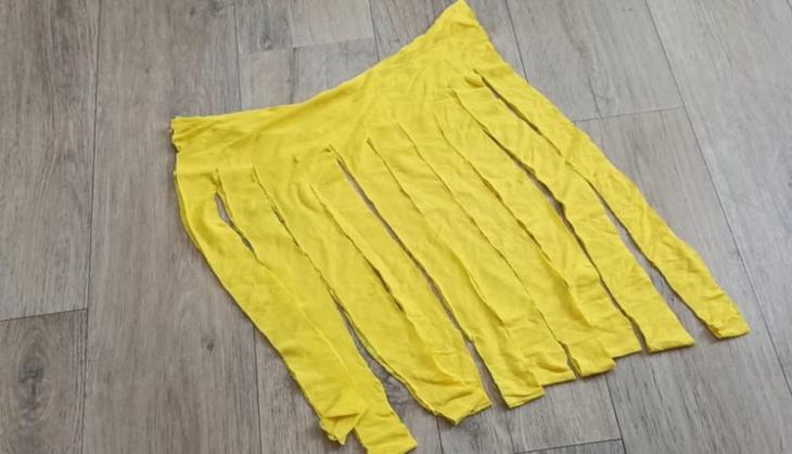 Полезная вещь из ненужной сетки и футболки