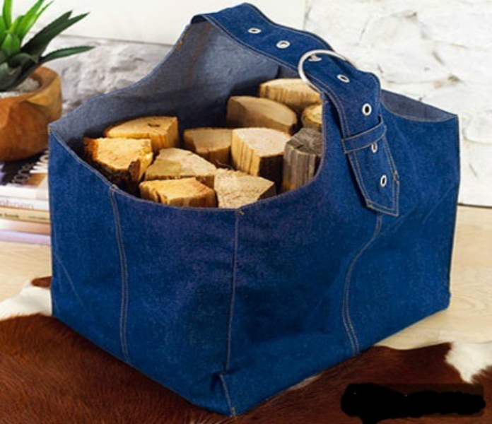 Полезные в быту вещи, которые можно сделать из старых джинсов