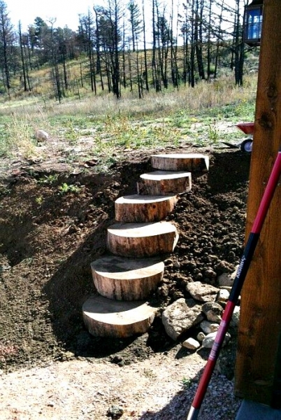 Примеры удивительных лестниц и дорожек, которые подойдет для оформления вашего участка