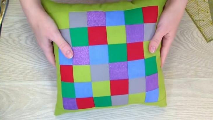 Простая техника сшивания «Пиксели»