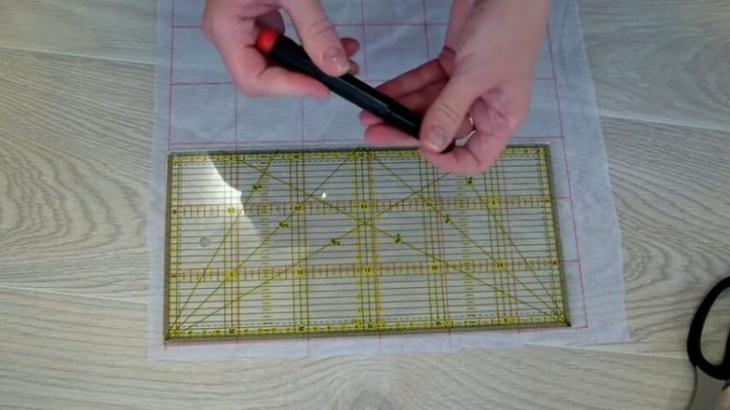 Простая техника сшивания «Пиксели»