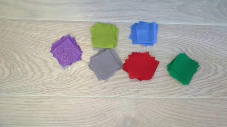 Простая техника сшивания «Пиксели»