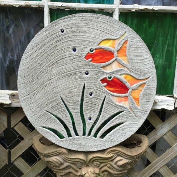 Простой и красивый декор для сада