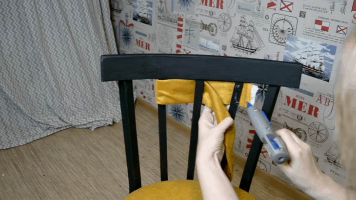 Реставрация старого стула