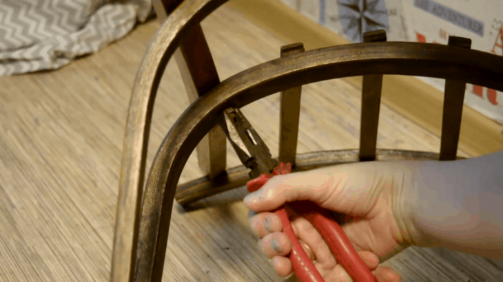 Реставрация старого стула