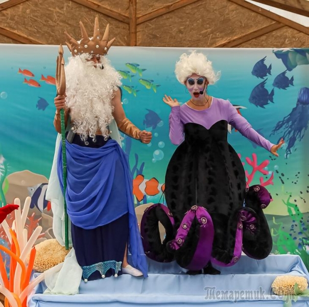 Ростовая кукла чайка Скатл и невозможно восхитительная ведьма Урсула!!!!