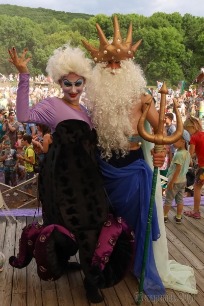 Ростовая кукла чайка Скатл и невозможно восхитительная ведьма Урсула!!!!