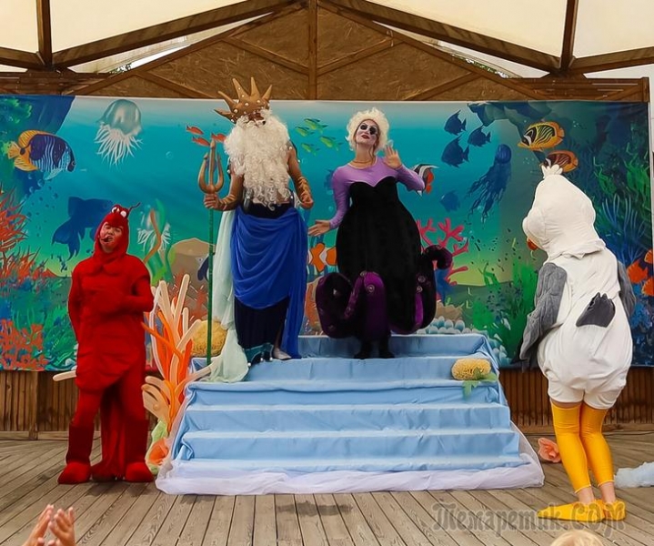 Ростовая кукла чайка Скатл и невозможно восхитительная ведьма Урсула!!!!