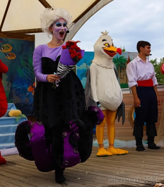 Ростовая кукла чайка Скатл и невозможно восхитительная ведьма Урсула!!!!