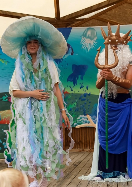 Ростовая кукла чайка Скатл и невозможно восхитительная ведьма Урсула!!!!