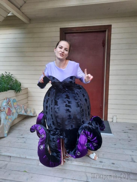 Ростовая кукла чайка Скатл и невозможно восхитительная ведьма Урсула!!!!