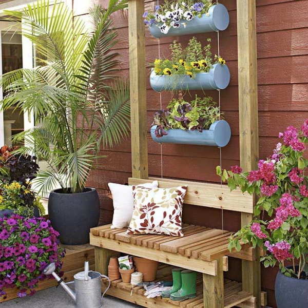 Садовая мебель, которую можно сделать своими руками