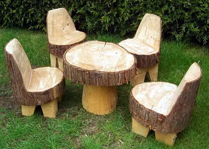 Садовая мебель, которую можно сделать своими руками