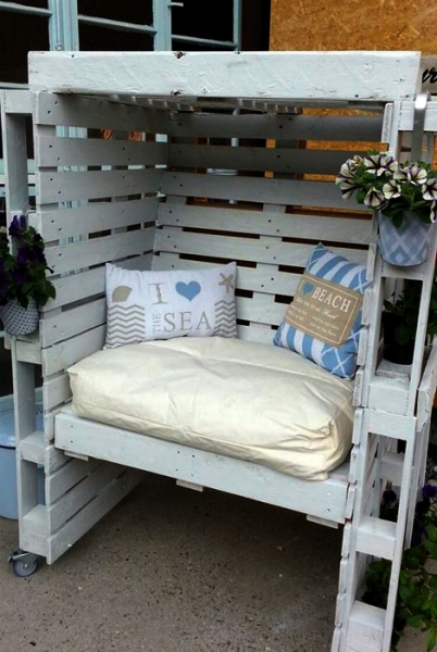 Садовая мебель, которую можно сделать своими руками