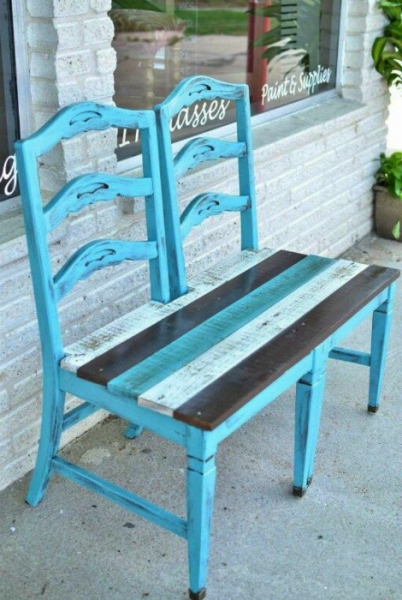 Садовая мебель, которую можно сделать своими руками