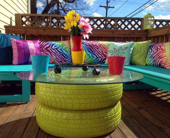 Садовая мебель, которую можно сделать своими руками