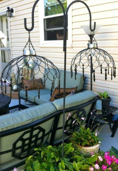 Садовый светильник своими руками — оригинальные идеи освещения