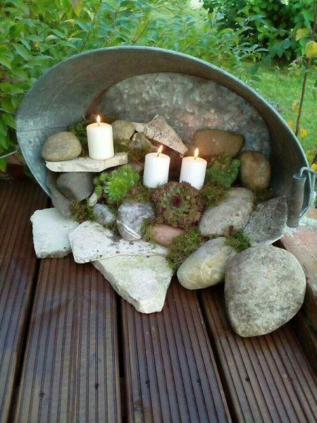 Садовый светильник своими руками — оригинальные идеи освещения