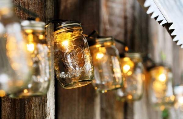 Садовый светильник своими руками — оригинальные идеи освещения