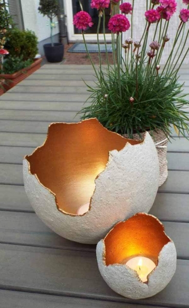 Садовый светильник своими руками — оригинальные идеи освещения