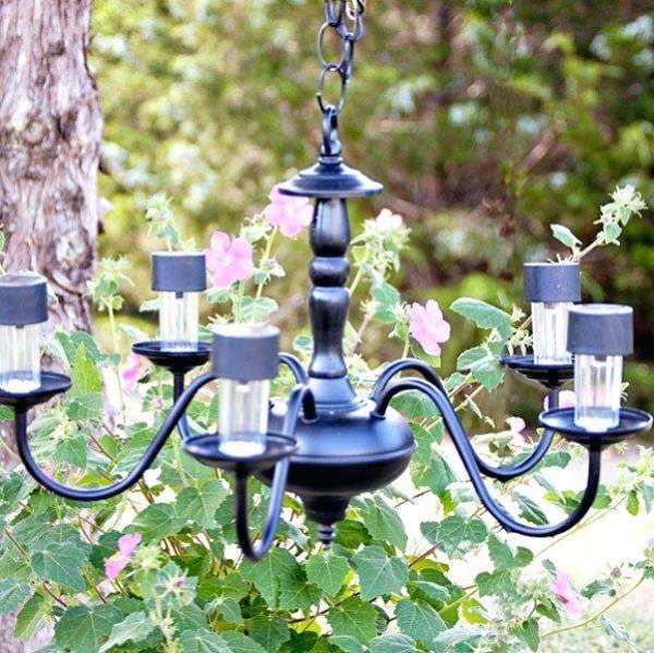 Садовый светильник своими руками — оригинальные идеи освещения