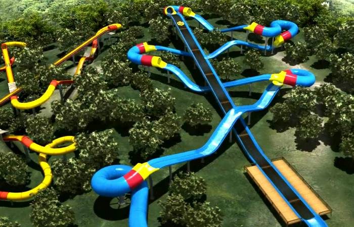 Самые экстремальные водные горки мира