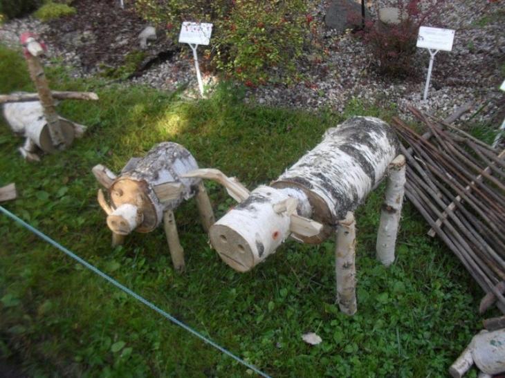 Создаем садовые фигуры своими руками