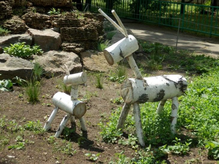 Создаем садовые фигуры своими руками