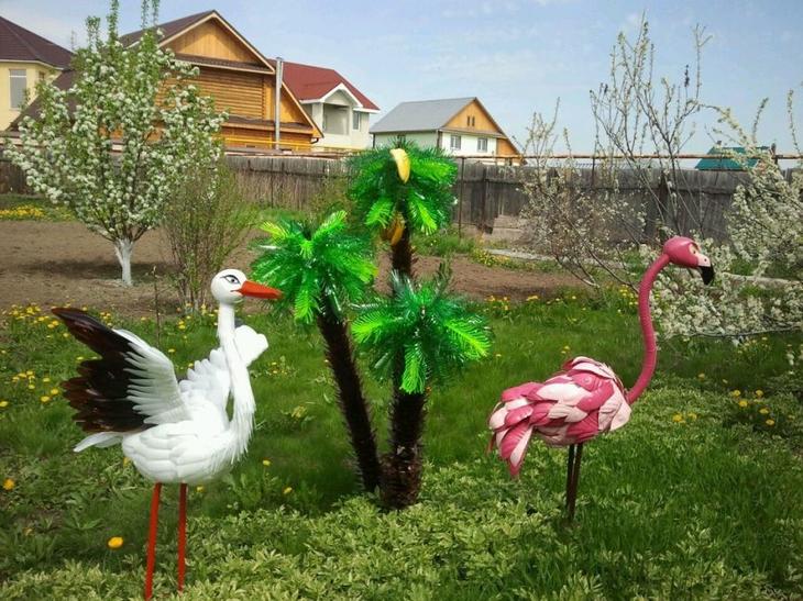 Создаем садовые фигуры своими руками