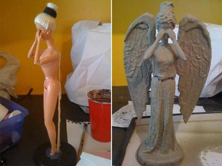 Создаем садовые фигуры своими руками