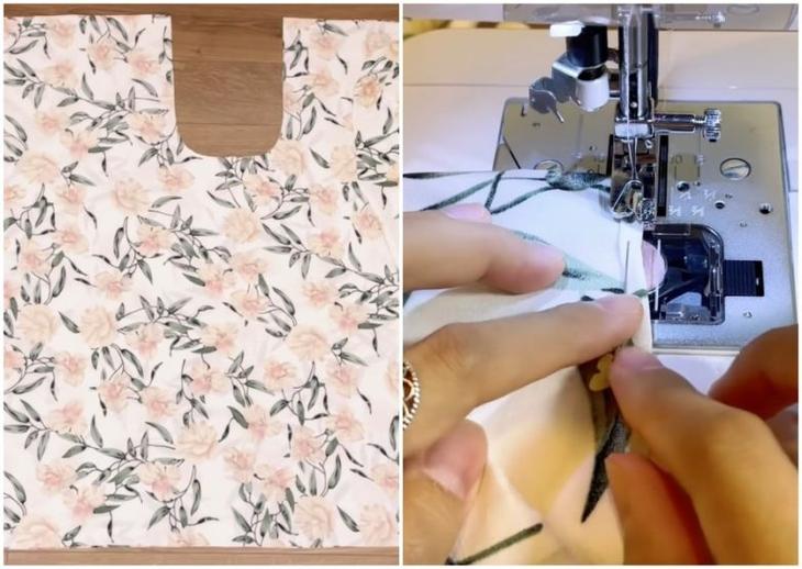 Стильные брюки-юбка с запахом за 1 час