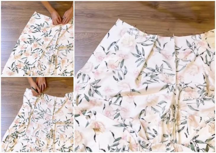 Стильные брюки-юбка с запахом за 1 час