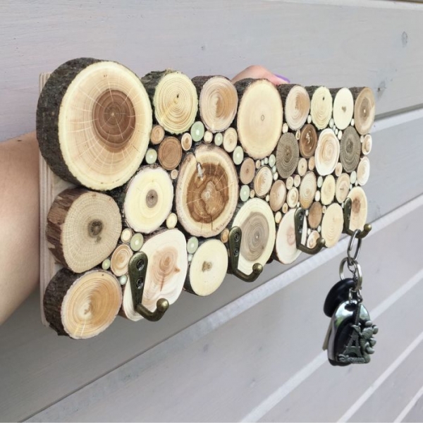 Стильные элементы декора из древесины, которые можно сделать самому