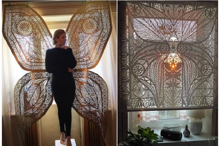 Вытынанки от львовской мастерицы