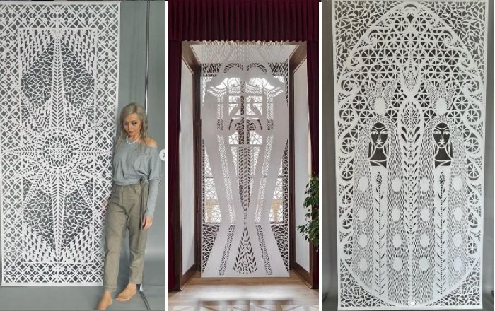 Вытынанки от львовской мастерицы